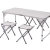 Розкладний стіл - валіза з 4 стільцями Folding Table для пікніка, риболовлі, дачі, 120х60 см