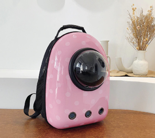 Рюкзак для перенесення домашніх тварин CosmoPet з ілюмінатором · Переноска для котів