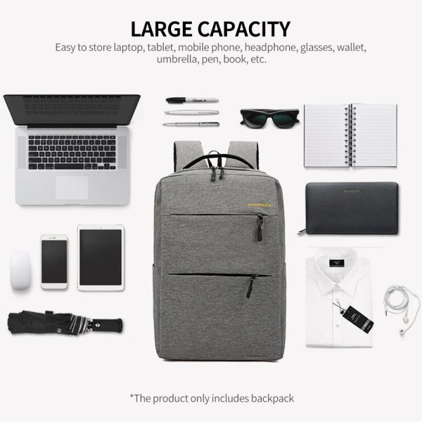 Рюкзак міський Backpack Комплект 3 в 1 місткий рюкзак для ноутбука з сумкою та гаманцем