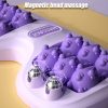 Роликовий магнітний масажер для стоп Cat Claw Style Foot Massager Акупунктурна терапія для ніг