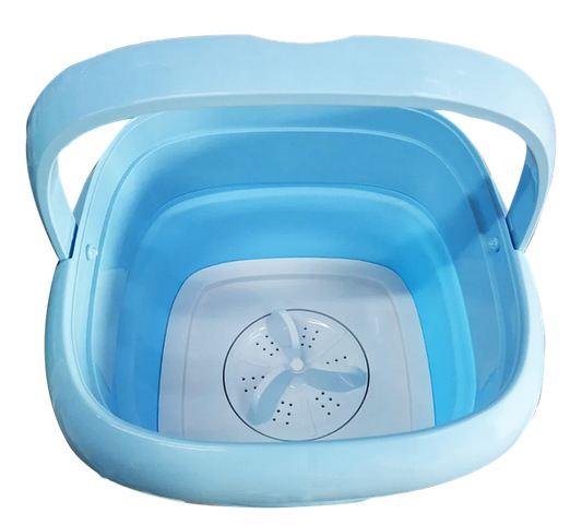 Складна пральна машина портативна мини-машинка для прання Maxtop Silicon Washing Machine