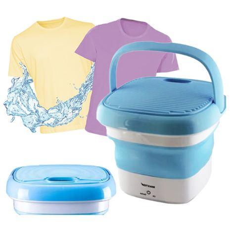 Складна пральна машина портативна мини-машинка для прання Maxtop Silicon Washing Machine
