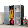 Складна шафа Storage Cube Cabinet MP 39-61 Пластикова шафа - органайзер для речей, 110х110х35 см