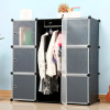 Складна шафа Storage Cube Cabinet MP 39-61 Пластикова шафа - органайзер для речей, 110х110х35 см