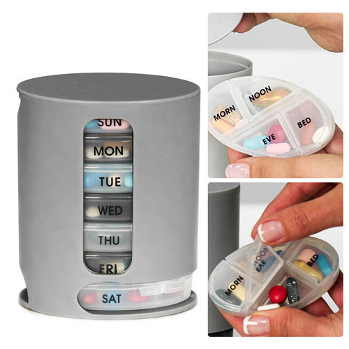 tabletnitsa-na-7-dney-pill-pro-organayzer-dlya-tabletok-i-vitaminov-s-konteynerami-na-kazhdyy-den-nedeli-53192260388104_-33f68f9605 Таблетниця на 7 днів PILL PRO Органайзер для таблеток та вітамінів з контейнерами на кожен день тижня