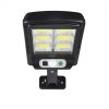 Вуличний ліхтар із сонячною панеллю LED Solar Street Light BL BK 120-6COB ∙ Акумуляторний світильник з датчиком руху та пультом 2200mA на сонячній батареї