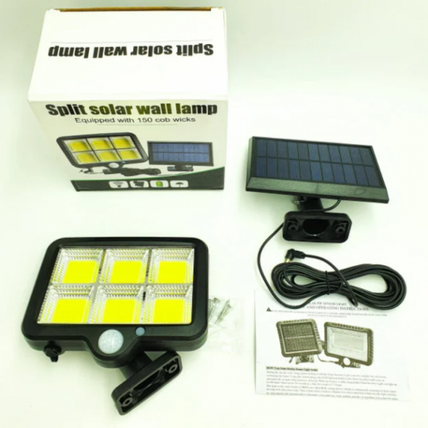 ulichnyy-fonar-na-solnechnoy-bataree-s-datchikom-dvizheniya-i-akkumulyatorom-split-solar-wall-lamp-led-cvetilnik-podvesnoy-s-krepleniem-83164014300525_-2b90d230f9 Вуличний ліхтар на сонячній батареї з датчиком руху BK-128-6 COB та акумулятором Split solar wall lamp / LED підвісний світильник з кріпленням