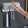 Тримач зубних щіток Toothbrush disinfection rack з ультрафіолетовою стерилізацією