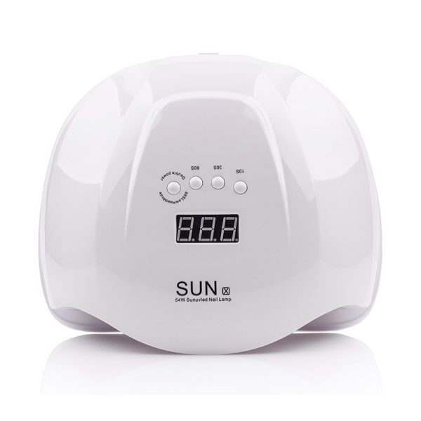 Універсальна UV/LED лампа для манікюру SUN-X Beauty nail 54W для сушіння гель-лаку, шелаку, біогеля