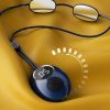 Універсальний масажер для імпульсного масажу шиї Neck Massager DZ-02 · Бездротовий електромасажер EMS з 5 режимами роботи та підігрівом
