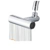 Водозберігальна насадка SHOWER HEAD на кухонний кран з широкою лійкою – розпилювачем та обертанням 360° · 4 режими струменя