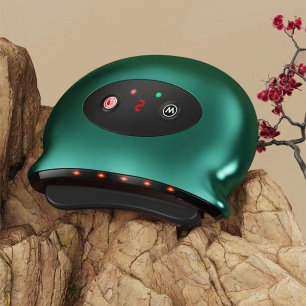 Вібраційний масажер – скребок для тіла Gua Sha Electric · Інфрачервоний бездротовий електромасажер Гуаша з підігрівом та USB зарядкою